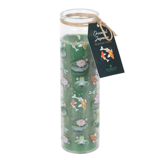 Lotus Pond Tube Candle