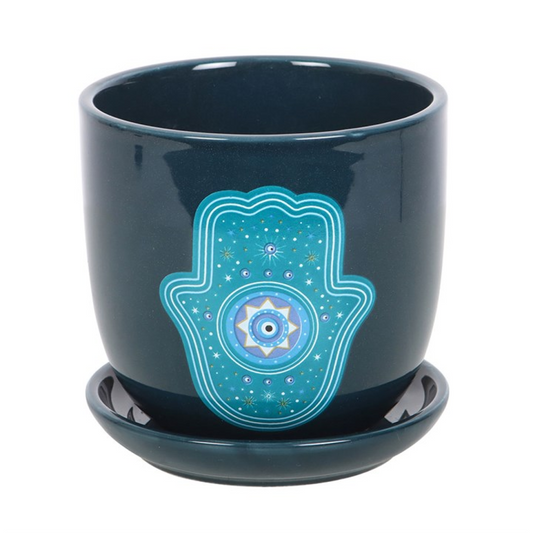 Hand of Hamsa Plant Pot