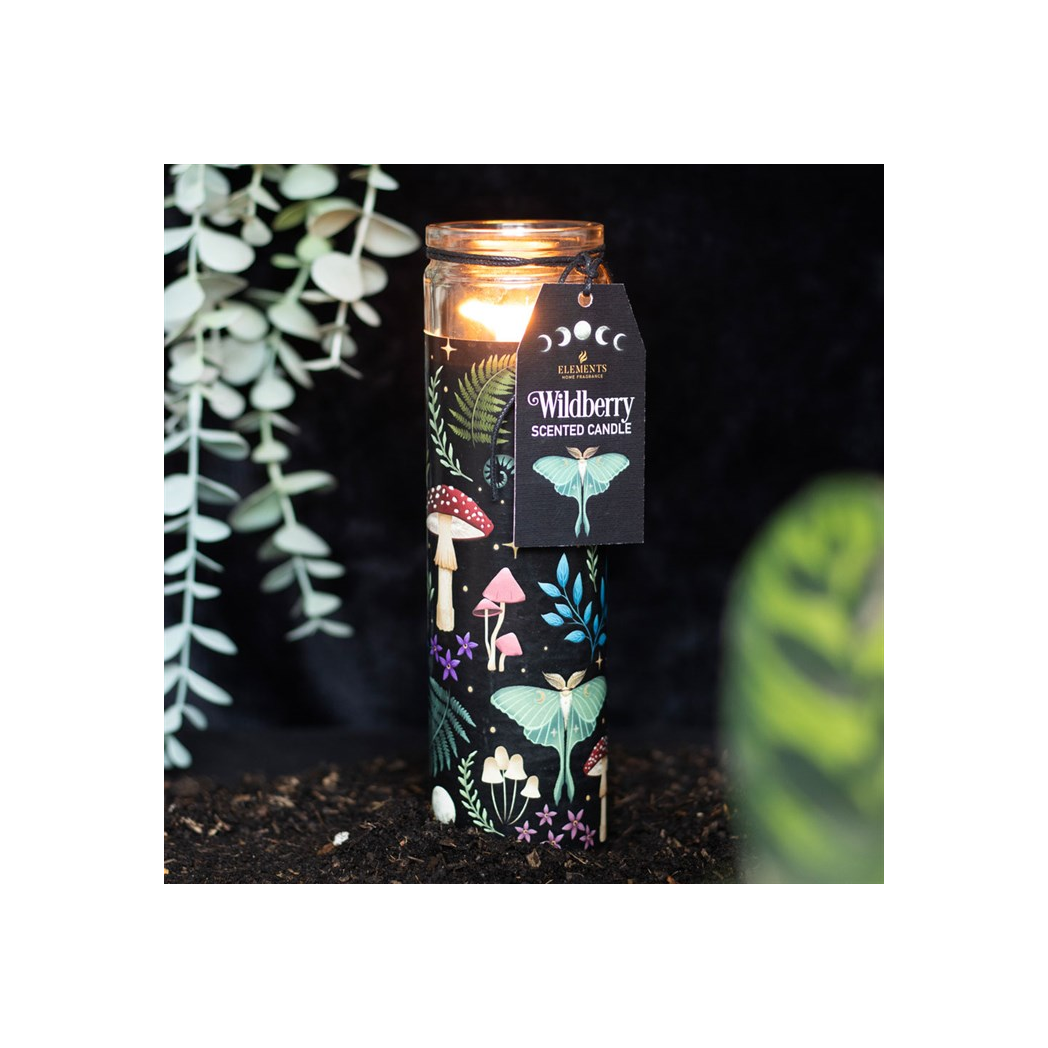 Dark Forest Wildberry Tube Candle
