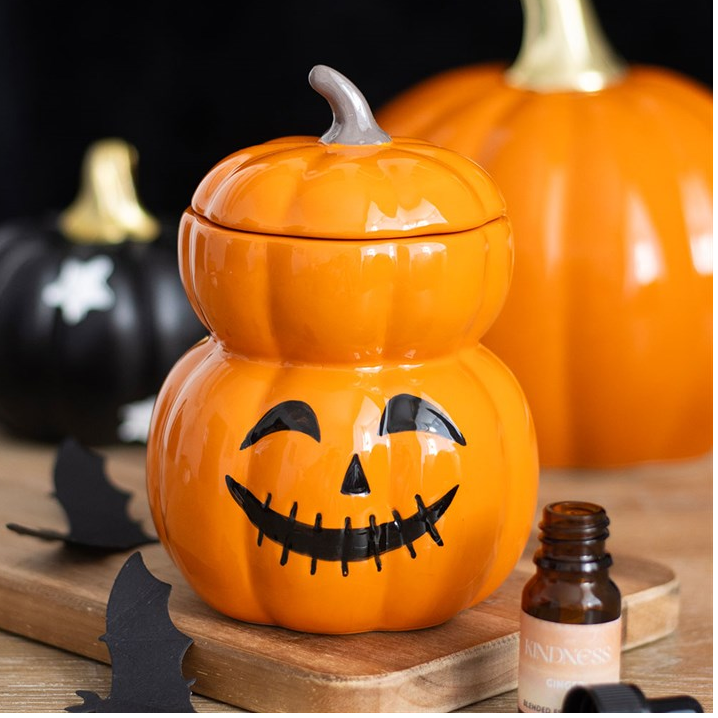 Stacked Pumpkin Oil Burner