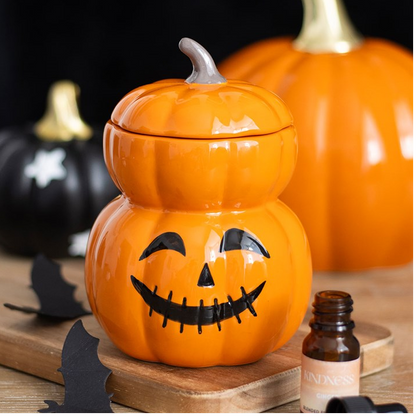 Stacked Pumpkin Oil Burner