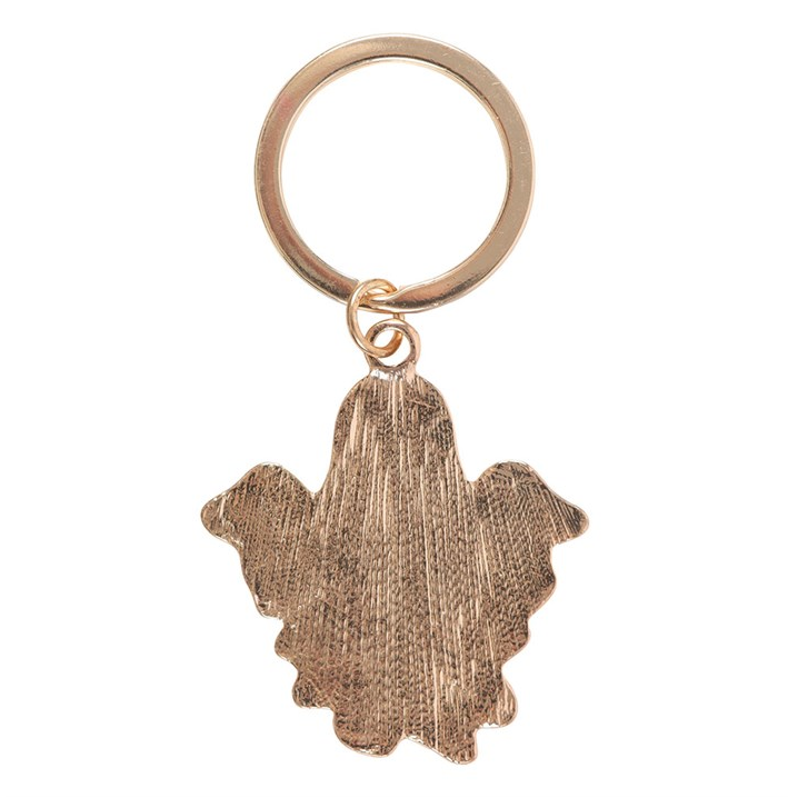 Spooky Season Groovy Ghost Keyring