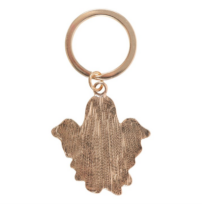Spooky Season Groovy Ghost Keyring