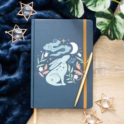 Midnight Hare Notebook (A5)