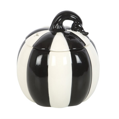 The Striped Spell Pumpkin Oil Burner
