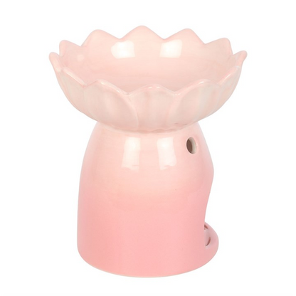 Pink Water Lily Oil Burner
