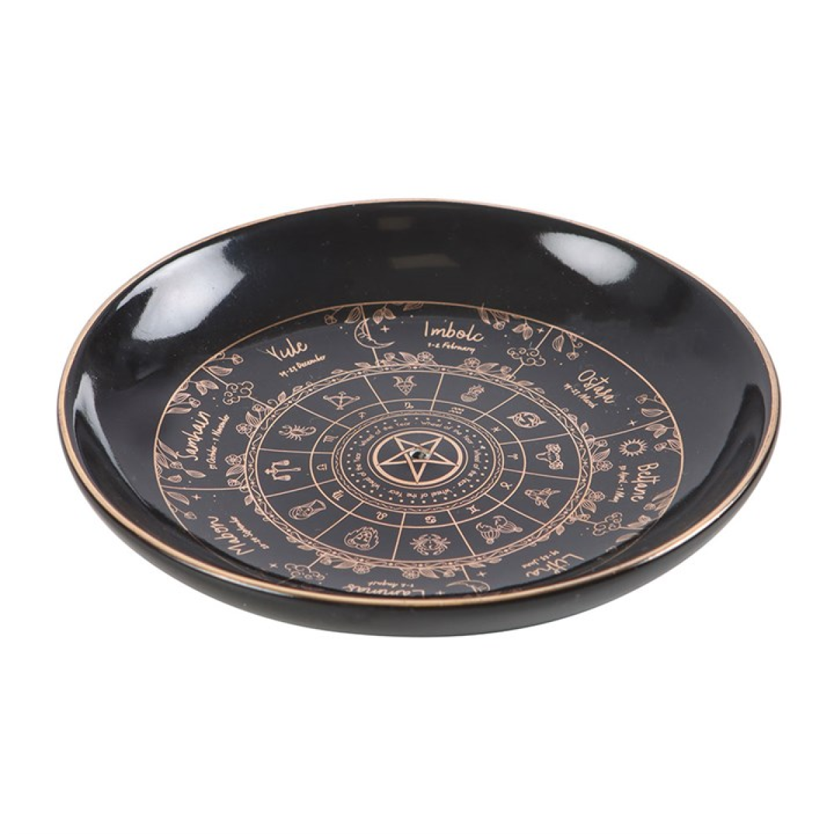 Wheel of the Year Incense Stick & Cone Holder