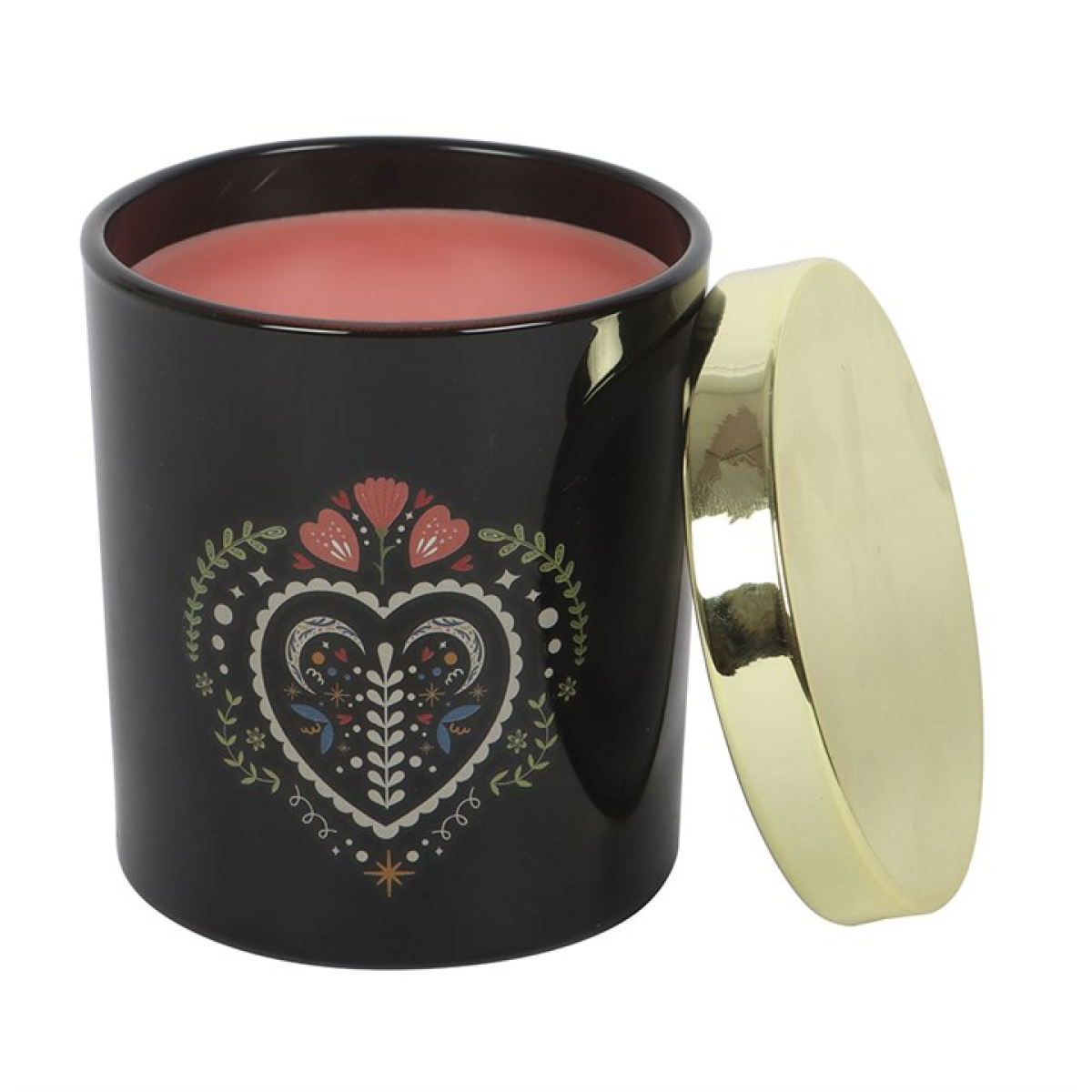 Midnight Bloom Black French Tulip Candle