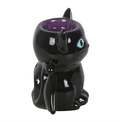 Cute & Creepy Bat Cat Oil Burner