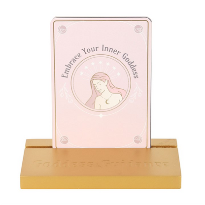 Goddess Energy Affirmation Cards (With Wooden Stand)