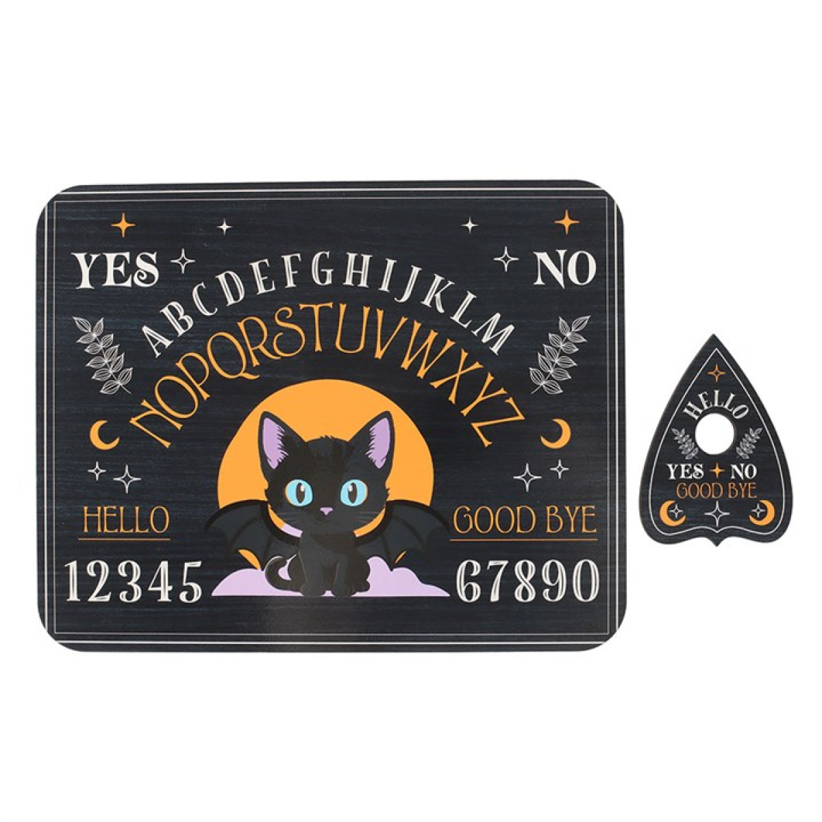 Bat Cat Spirit Board (With Planchette)