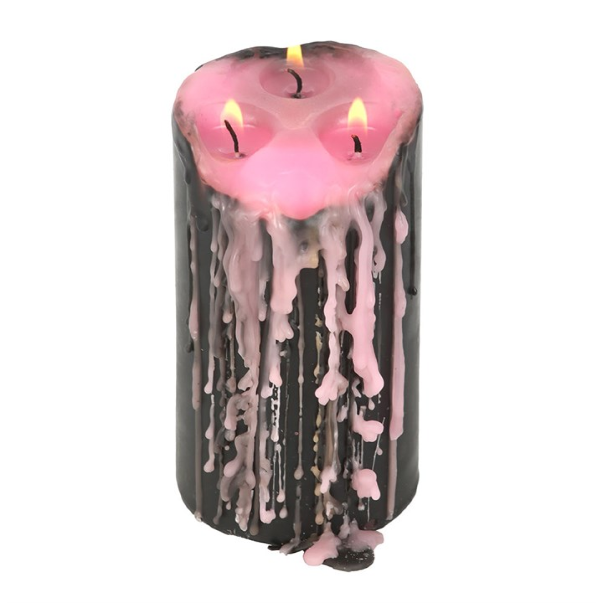 Pink Vampire Tears Pillar Candle (Large)