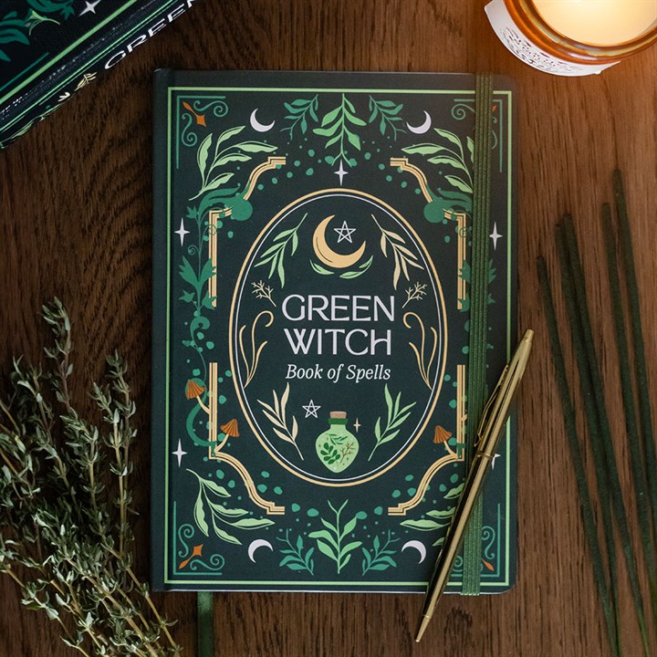 Green Witch Notebook (A5)