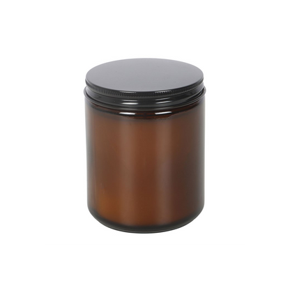 Roots & Rituals Evergreen Amber Glass Candle