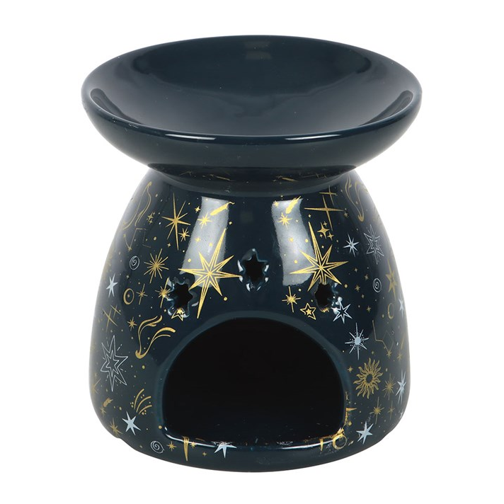 Blue Starry Night Oil Burner