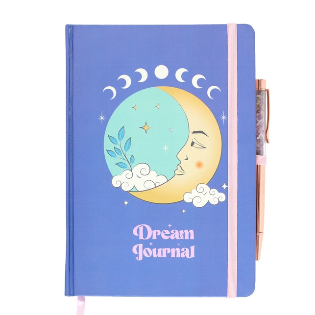 The Moon Dream Journal with Amethyst Pen (A5)