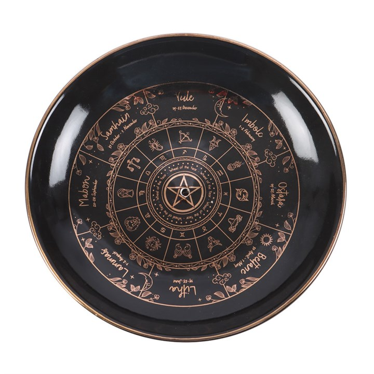 Wheel of the Year Incense Stick & Cone Holder