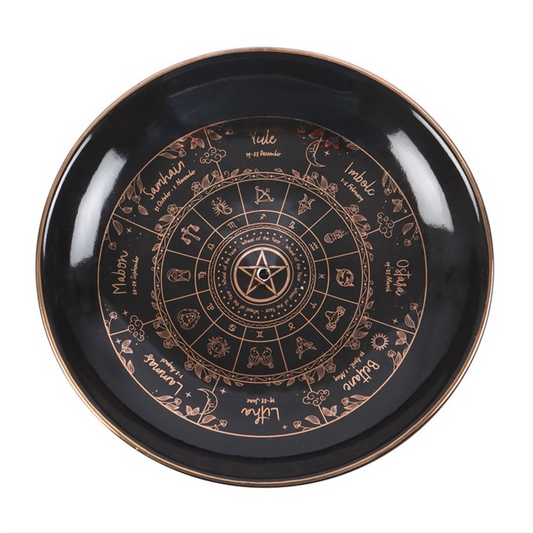 Wheel of the Year Incense Stick & Cone Holder