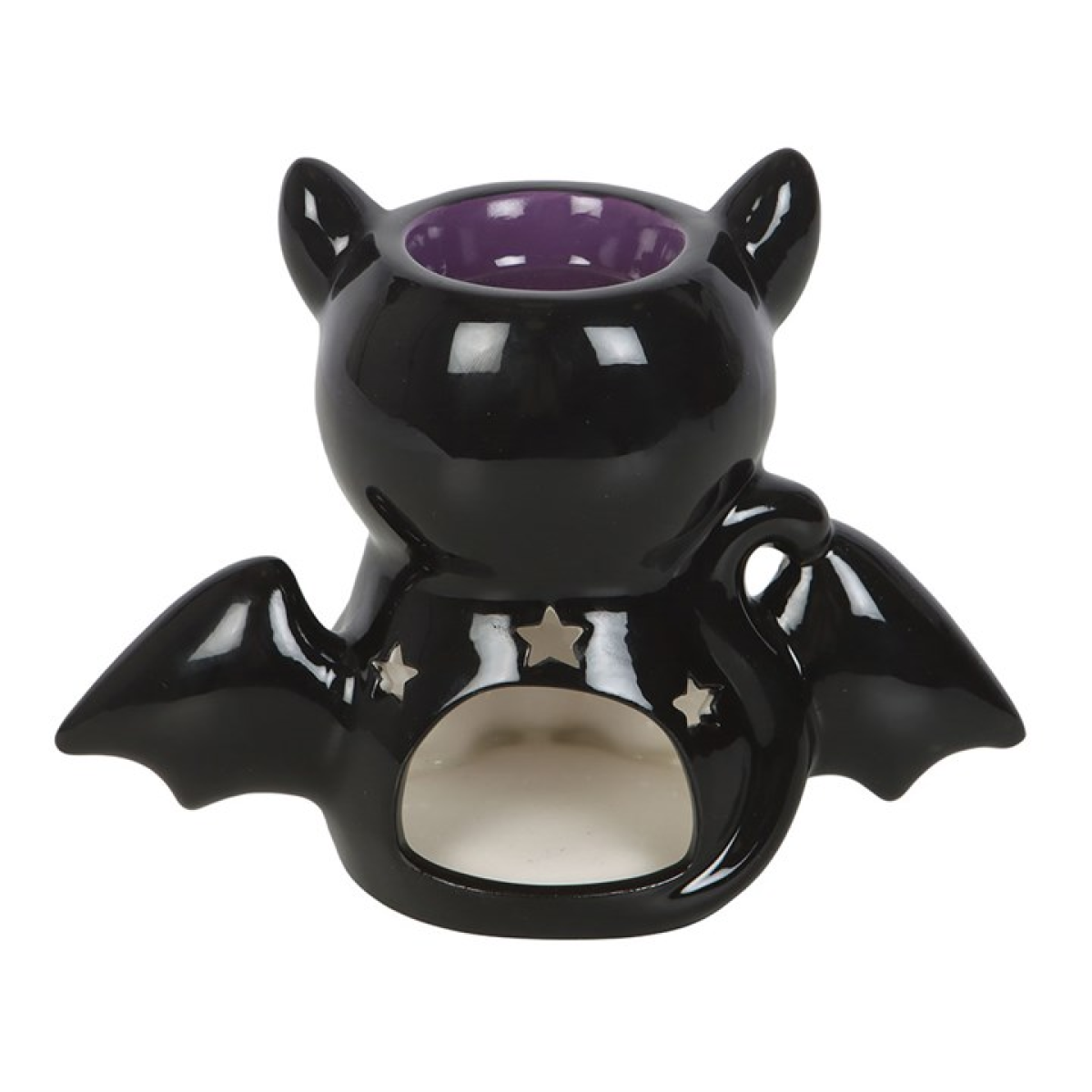 Cute & Creepy Bat Cat Oil Burner