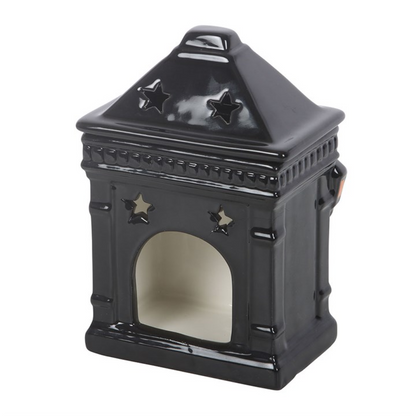 Spooky Street Haunted Library Oil Burner