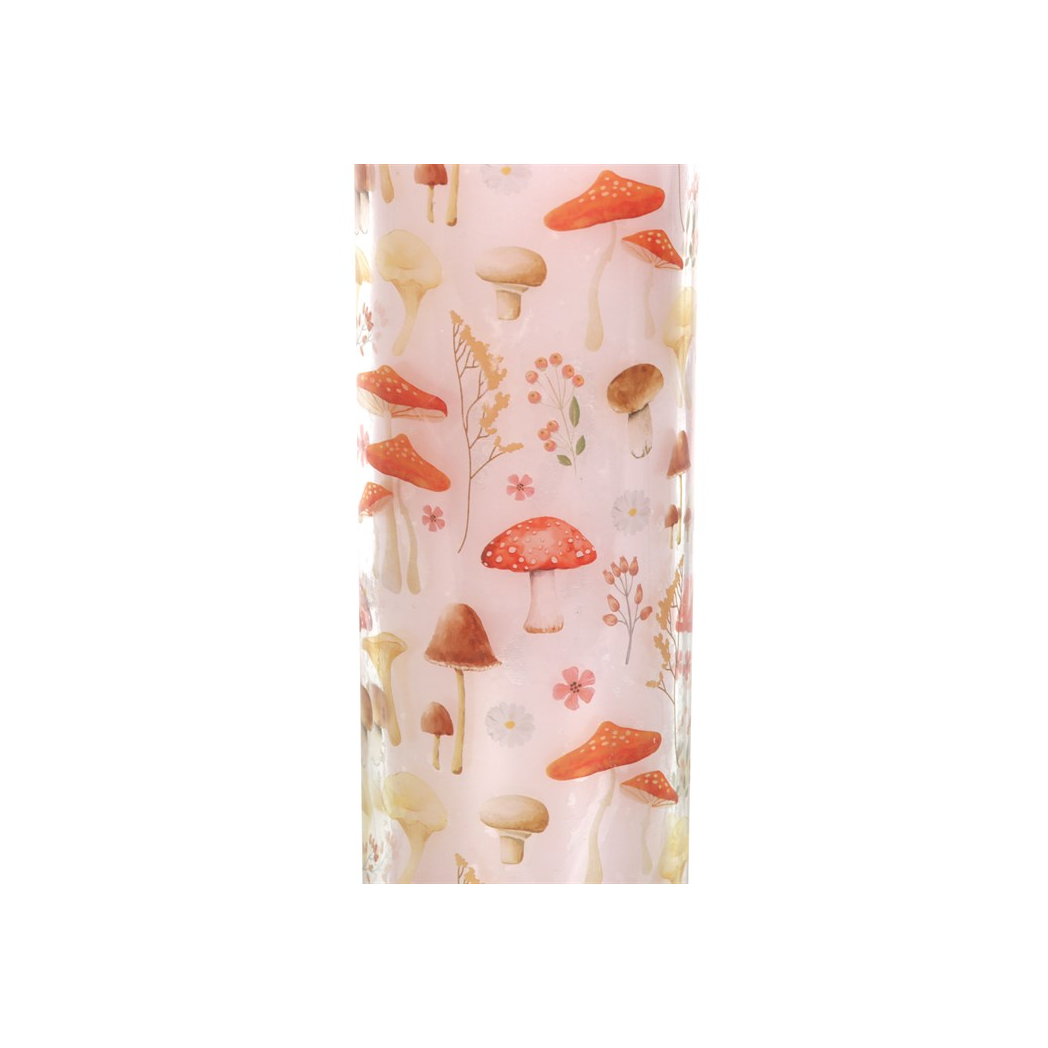 Toadstool Print Tube Candle