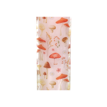 Toadstool Print Tube Candle