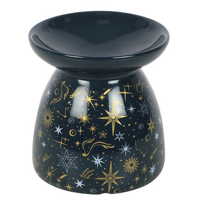 Blue Starry Night Oil Burner
