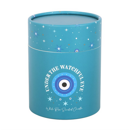 Under Watchful Eyes Crystal Candle