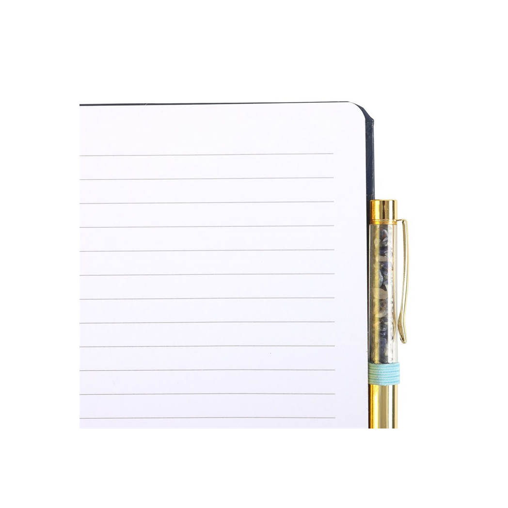 All Seeing Eye Notebook with Crystal Chip Pen (A5)