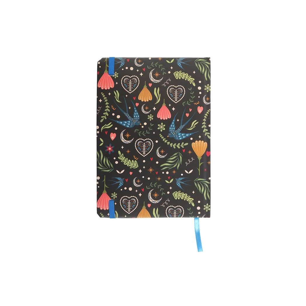 Midnight Bloom Notebook (A5)