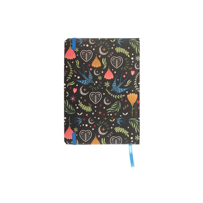 Midnight Bloom Notebook (A5)
