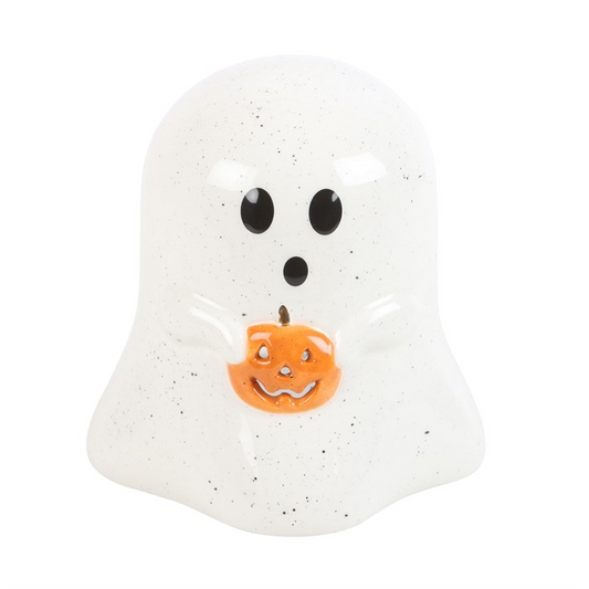 Pumpkin Boo Tealight Candle Holder