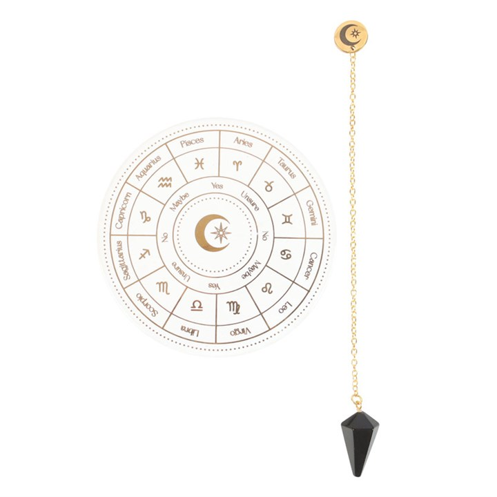 Astrology Wheel Pendulum Kit