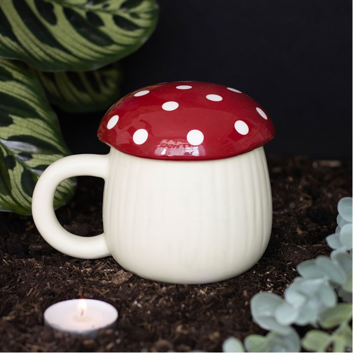 Toadstool Mug - Red
