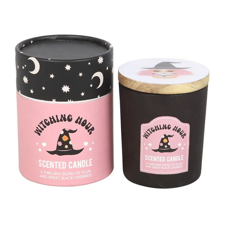 Witching Hour Plum and Black Cherry Candle