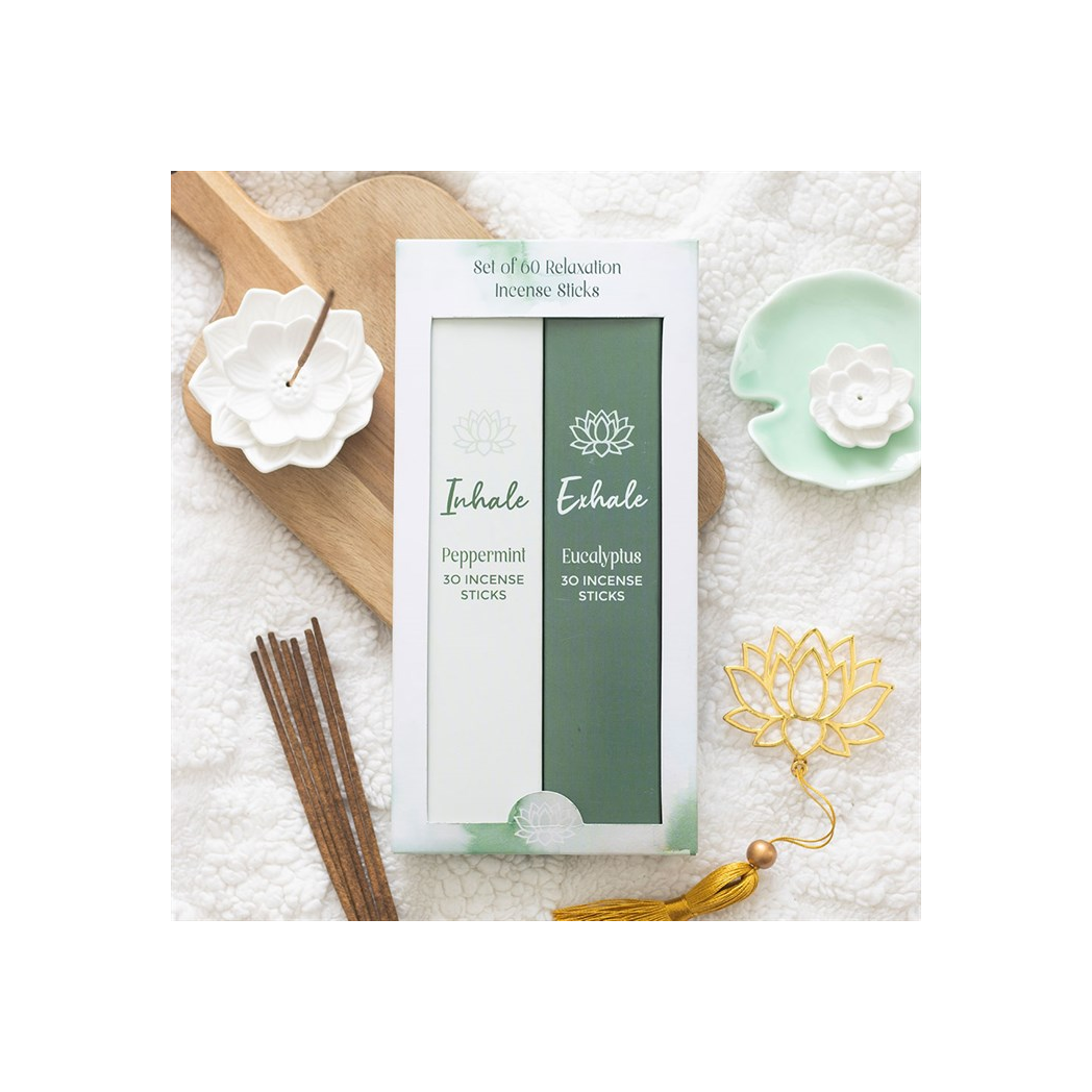 Inhale Exhale Incense Stick Set (Set of 2)