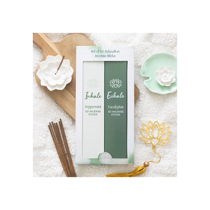 Inhale Exhale Incense Stick Set (Set of 2)