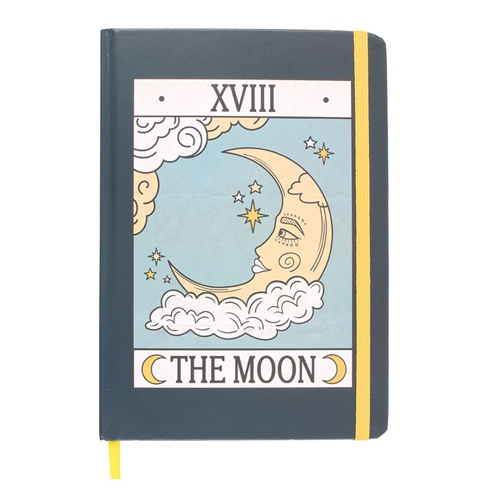The Moon Vintage Tarot Notebook (A5)