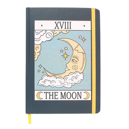 The Moon Vintage Tarot Notebook (A5)