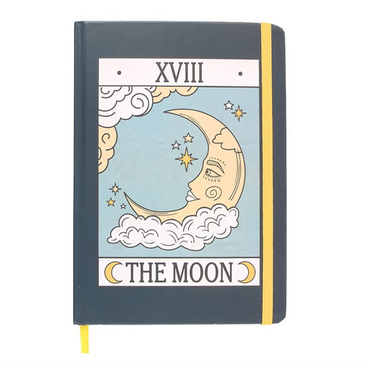 The Moon Vintage Tarot Notebook (A5)