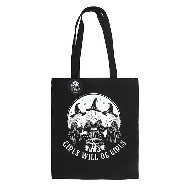 Girls Will Be Girls Witchy Tote Bag
