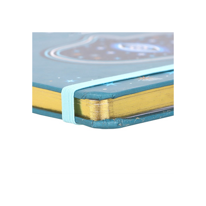 Hand of Hamsa Notebook with Crystal Chip Pen (A5)