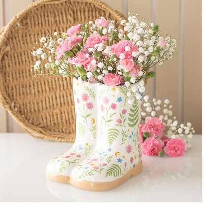 Luna Bloom Welly Planter