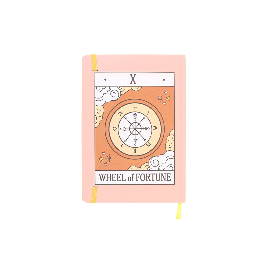 The Wheel of Fortune Vintage Tarot Notebook (A5)
