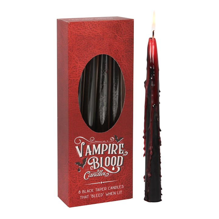 Vampire Blood Taper Candles (Set of 8)