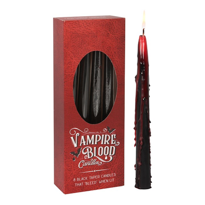 Vampire Blood Taper Candles (Set of 8)