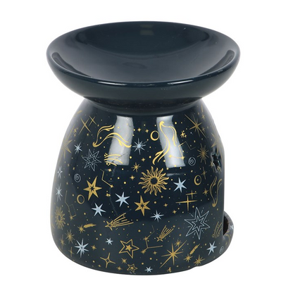 Blue Starry Night Oil Burner