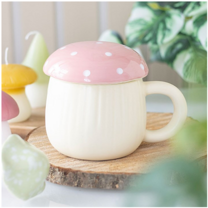 Toadstool Mug - Pink