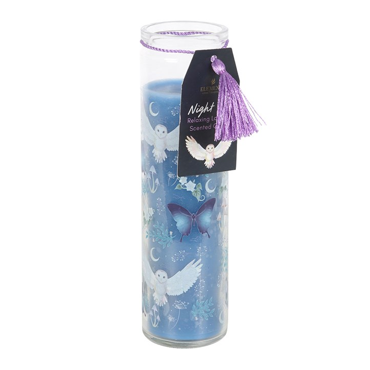 Night Owl Lavender Tube Candle