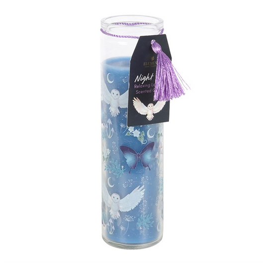 Night Owl Lavender Tube Candle